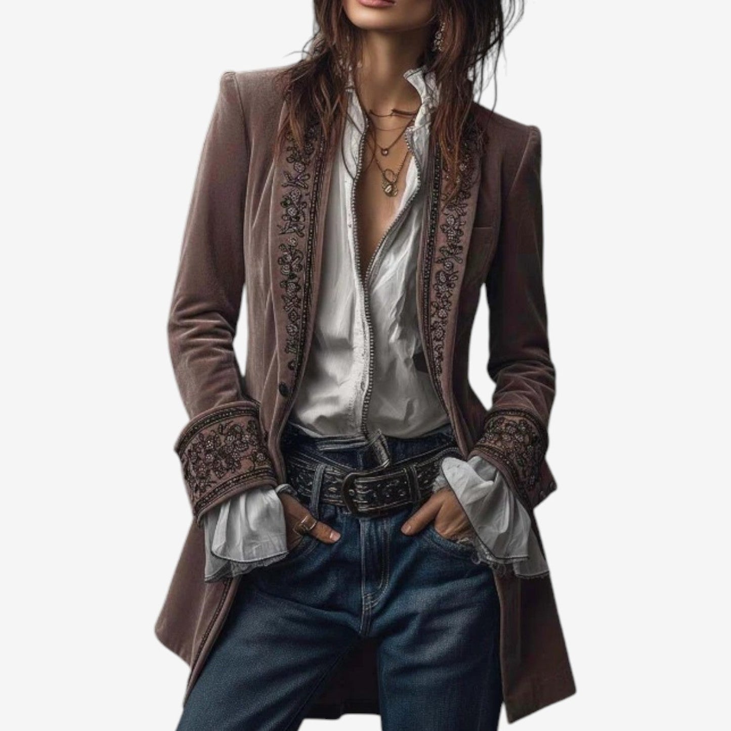 Rosaline | Embroidered blazer