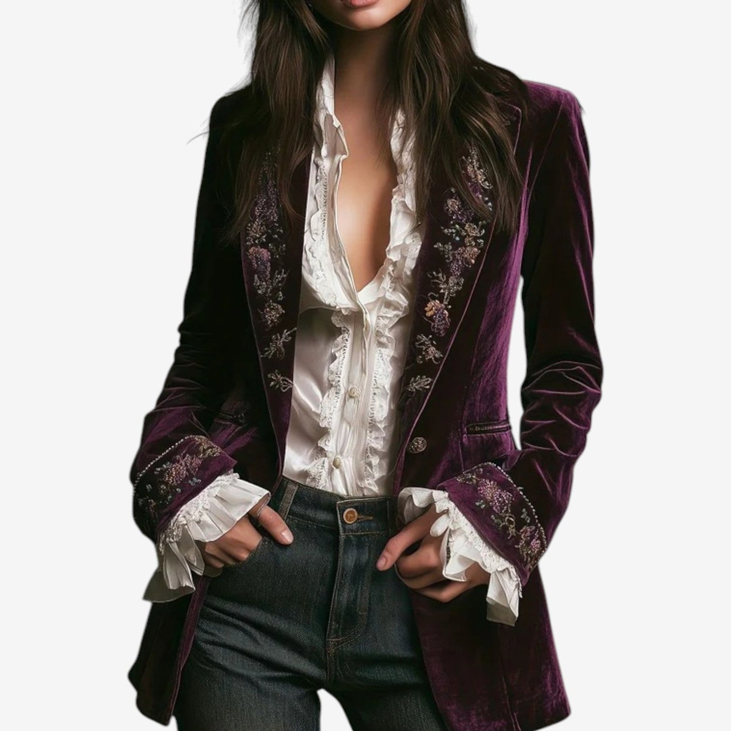Rosaline | Embroidered blazer