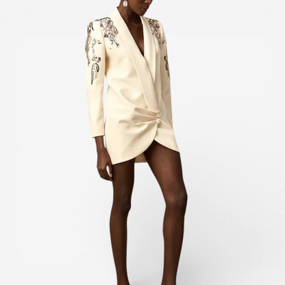 Gia | Elegant Embroidered Dress