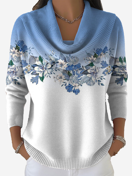 Taliah | Vintage Floral Sweater