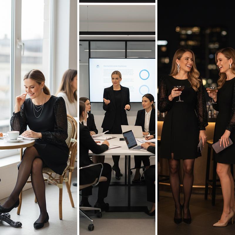 Jade | Dress with Sequin Details