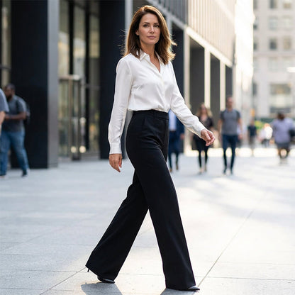Hill | Women's High-Waist Dress Pants